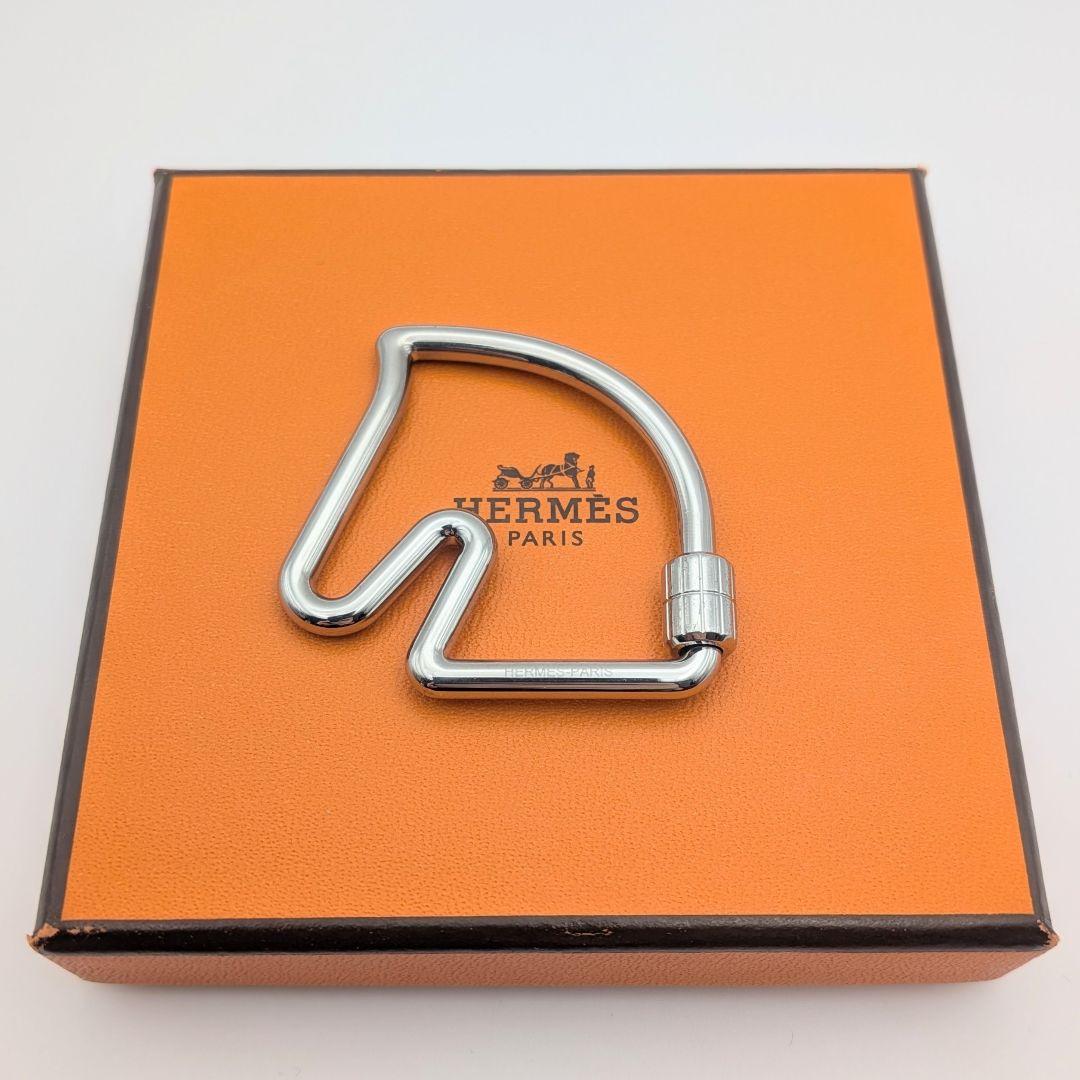 エルメス HERMES シュバル ホース キーリング キーホルダー 箱付