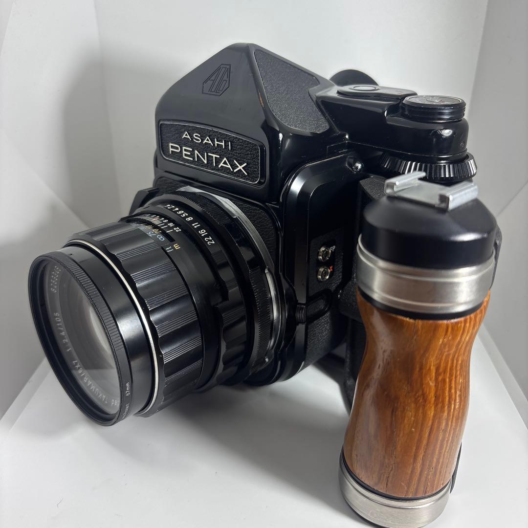 PENTAX 67 TTL 105mm f2.4 フィルム付き