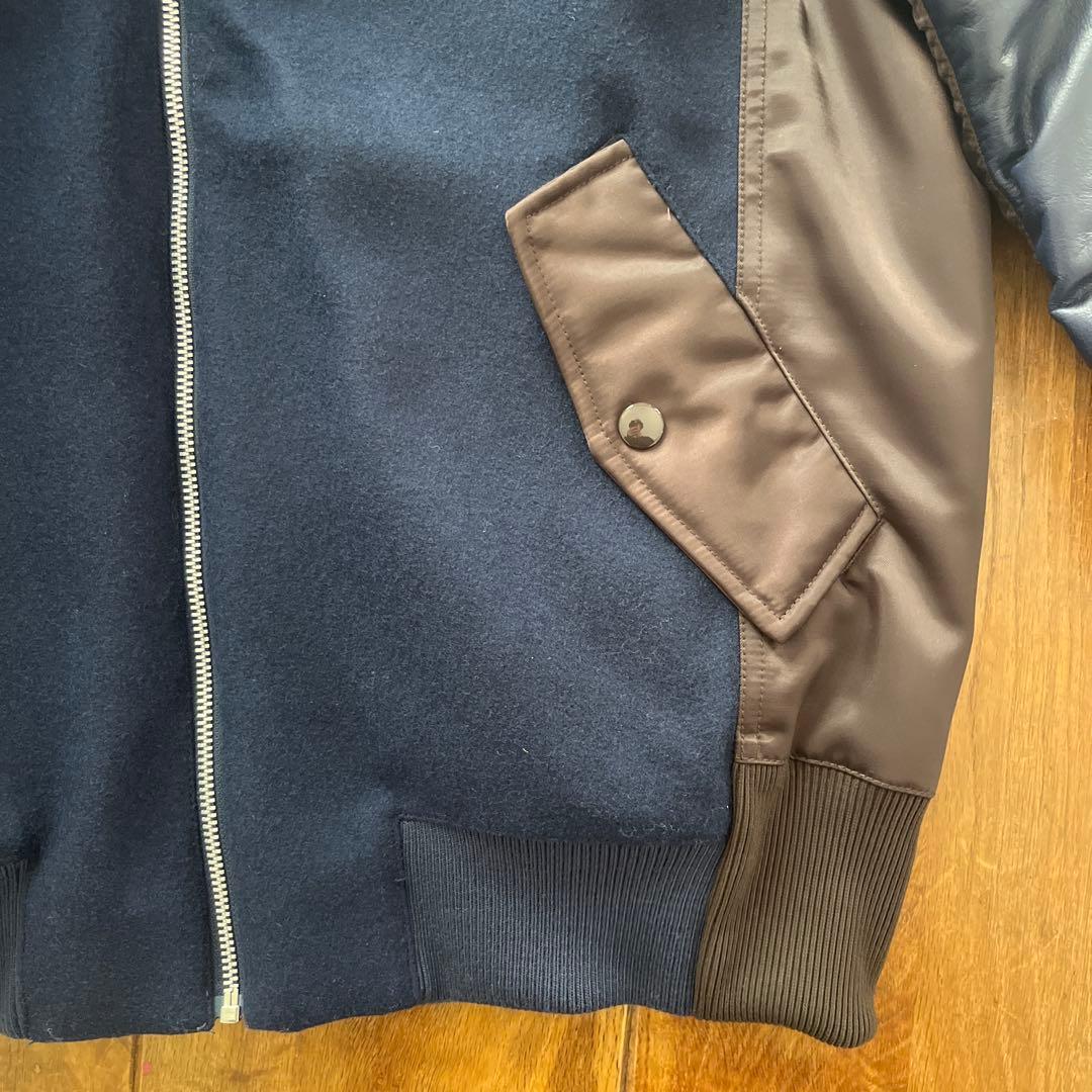 I*X様 Nike NSW redefined destroyer 袖レザージャ