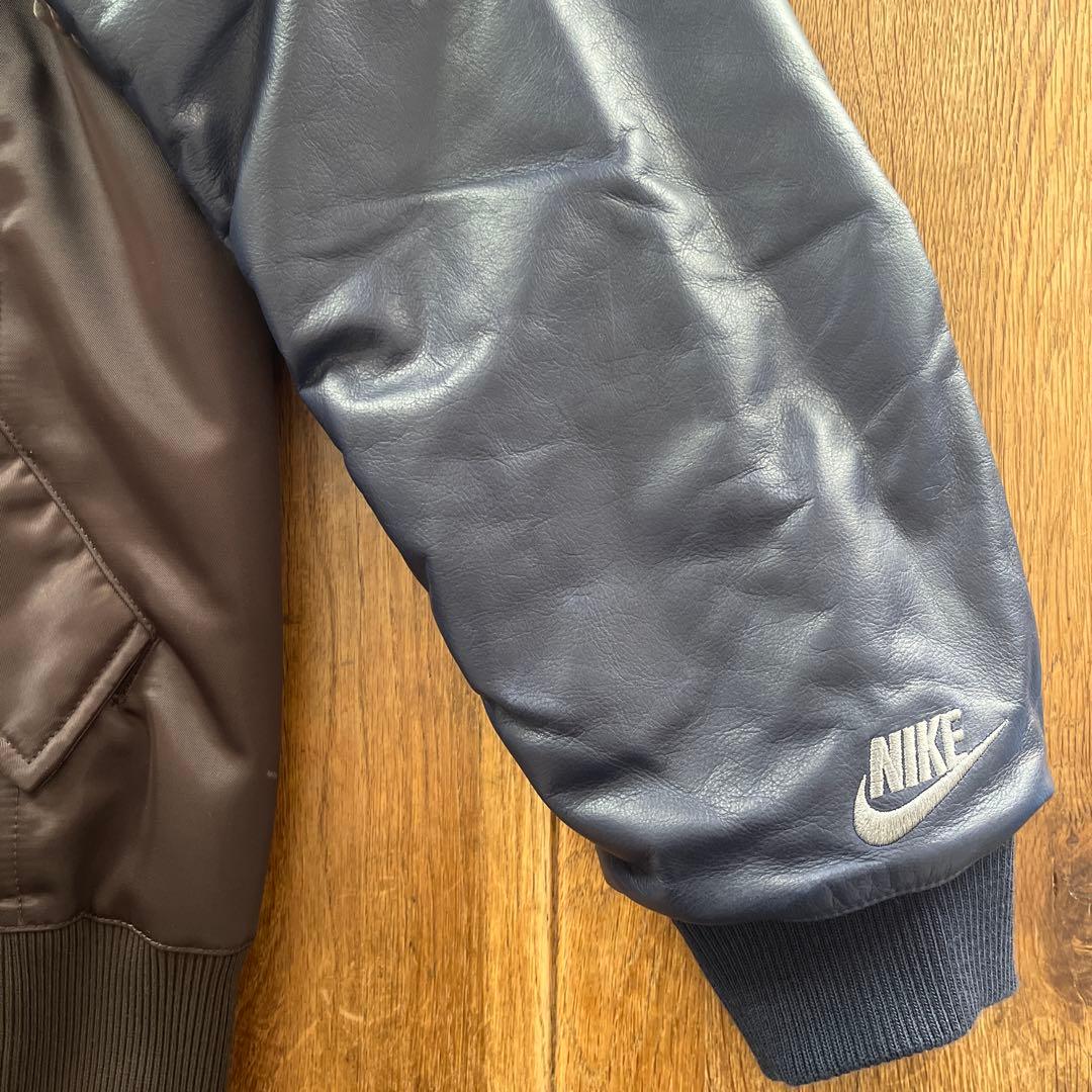 I*X様 Nike NSW redefined destroyer 袖レザージャ