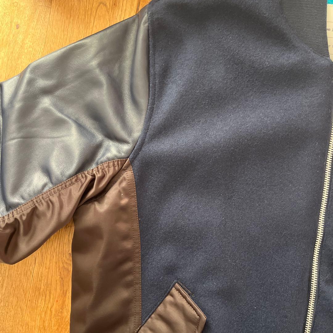 I*X様 Nike NSW redefined destroyer 袖レザージャ