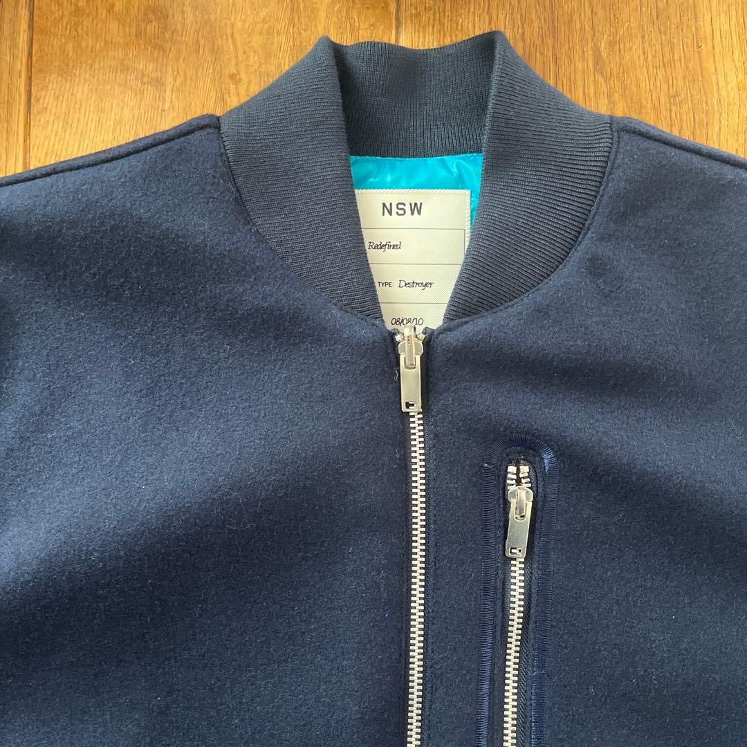 I*X様 Nike NSW redefined destroyer 袖レザージャ