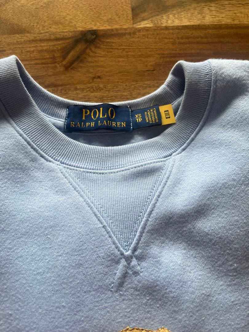 購入者様がいらっしゃいます◯ラルフローレントレーナー裏起毛ポロベア◯メンズXS