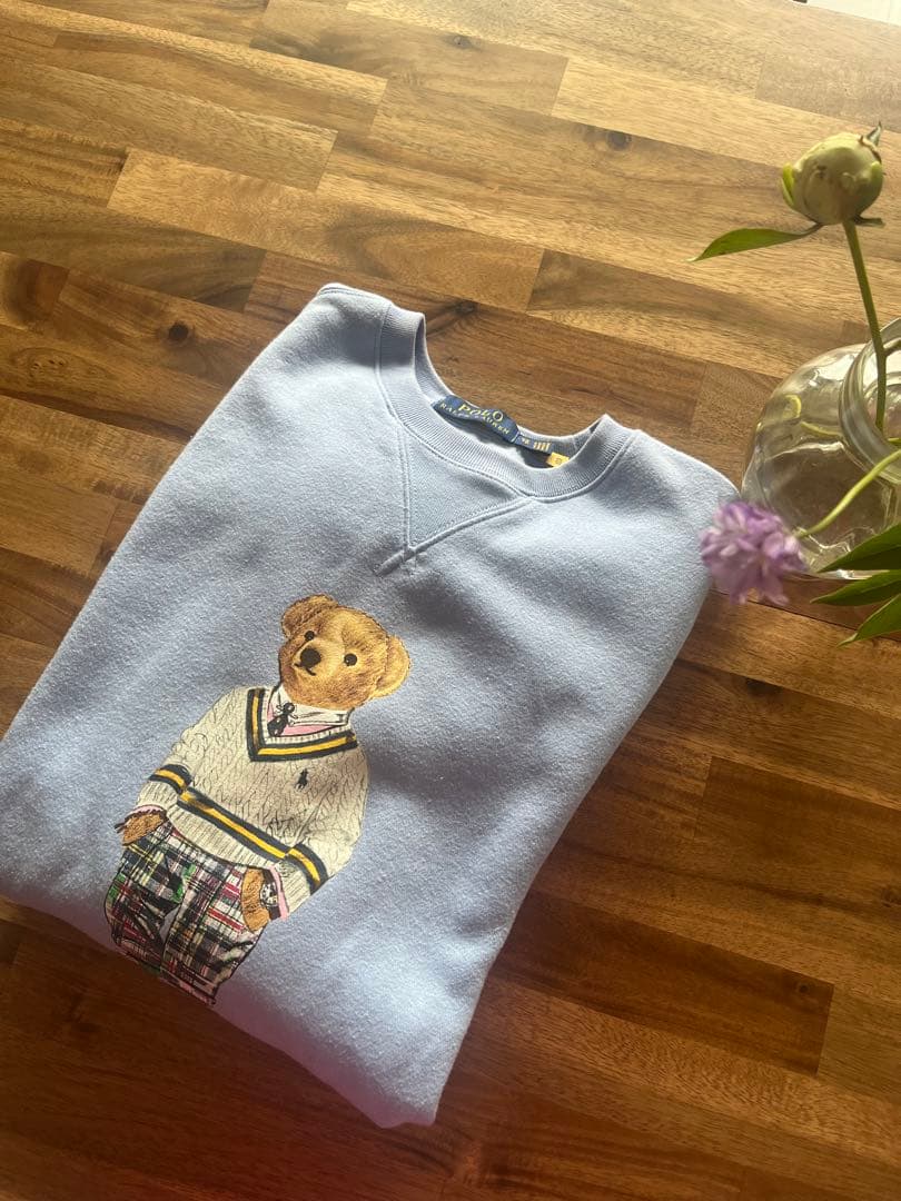 購入者様がいらっしゃいます◯ラルフローレントレーナー裏起毛ポロベア◯メンズXS