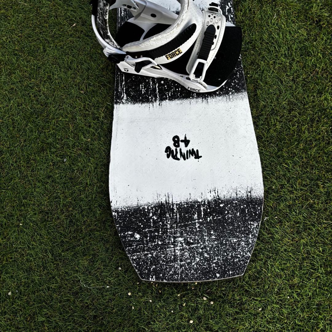 RIDE TWINPIG 148 UNION FORCE L スノーボードセット