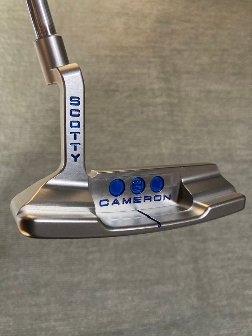 《希少美品》スコッティキャメロンスタジオセレクトニューポート2正規ブルーカスタム