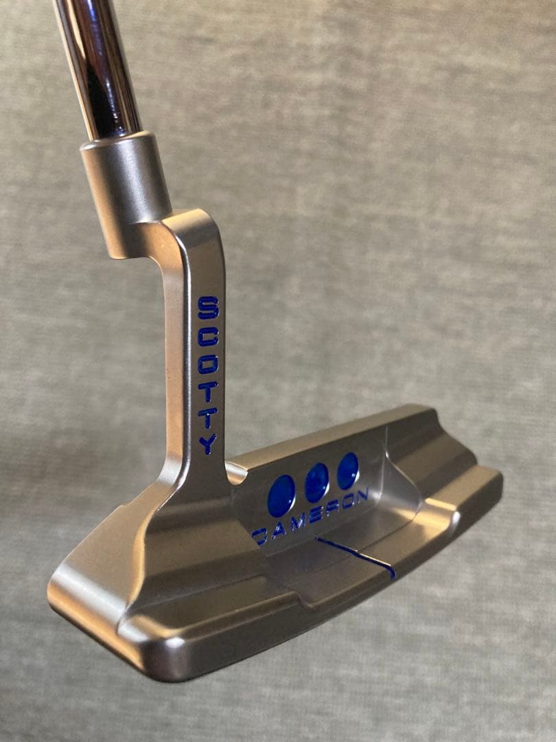 《希少美品》スコッティキャメロンスタジオセレクトニューポート2正規ブルーカスタム