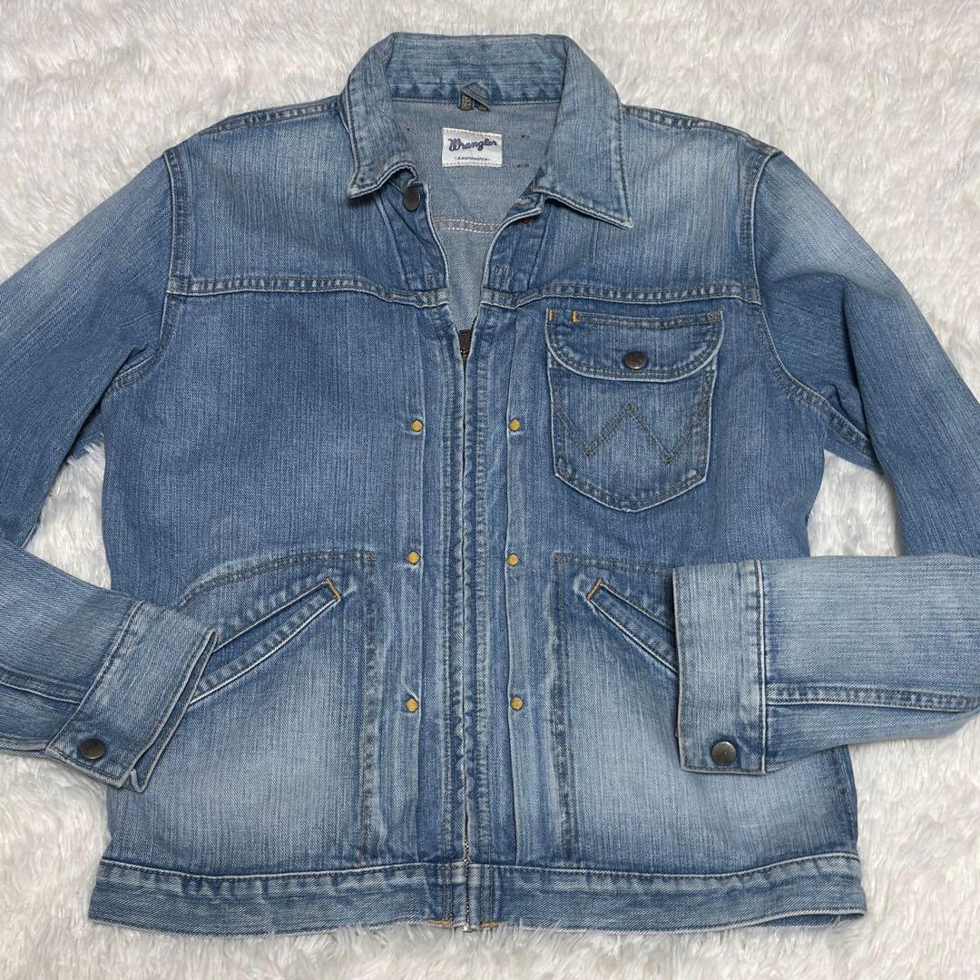 希少フルジップ Wrangler ラングラーデニムジャケット Mサイズ