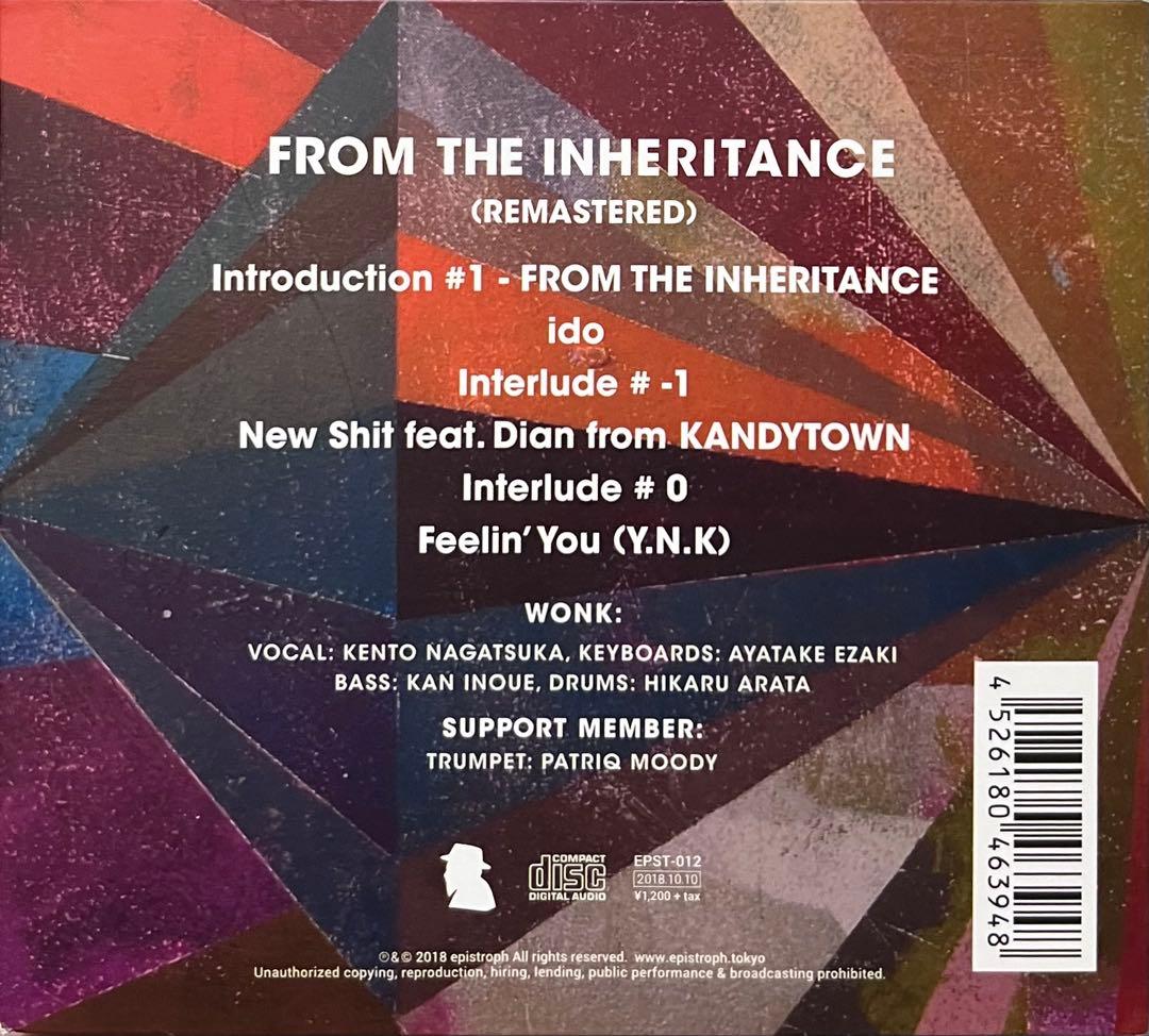 邦楽 WONK FROM THE INHERITANCE (REMASTERED)