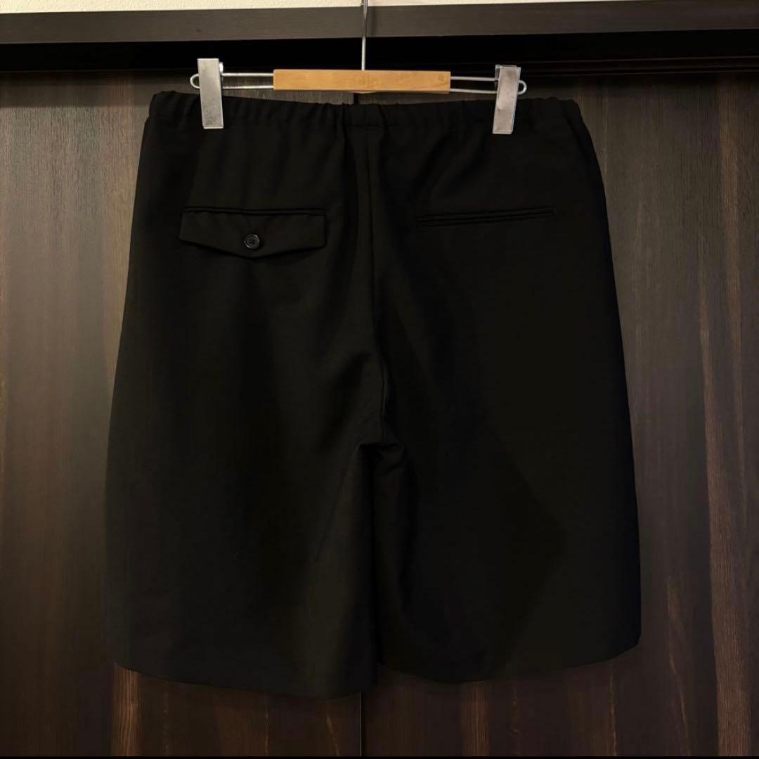 Acne Studios アクネストゥディオス ブラックショーツ48ウールモヘア