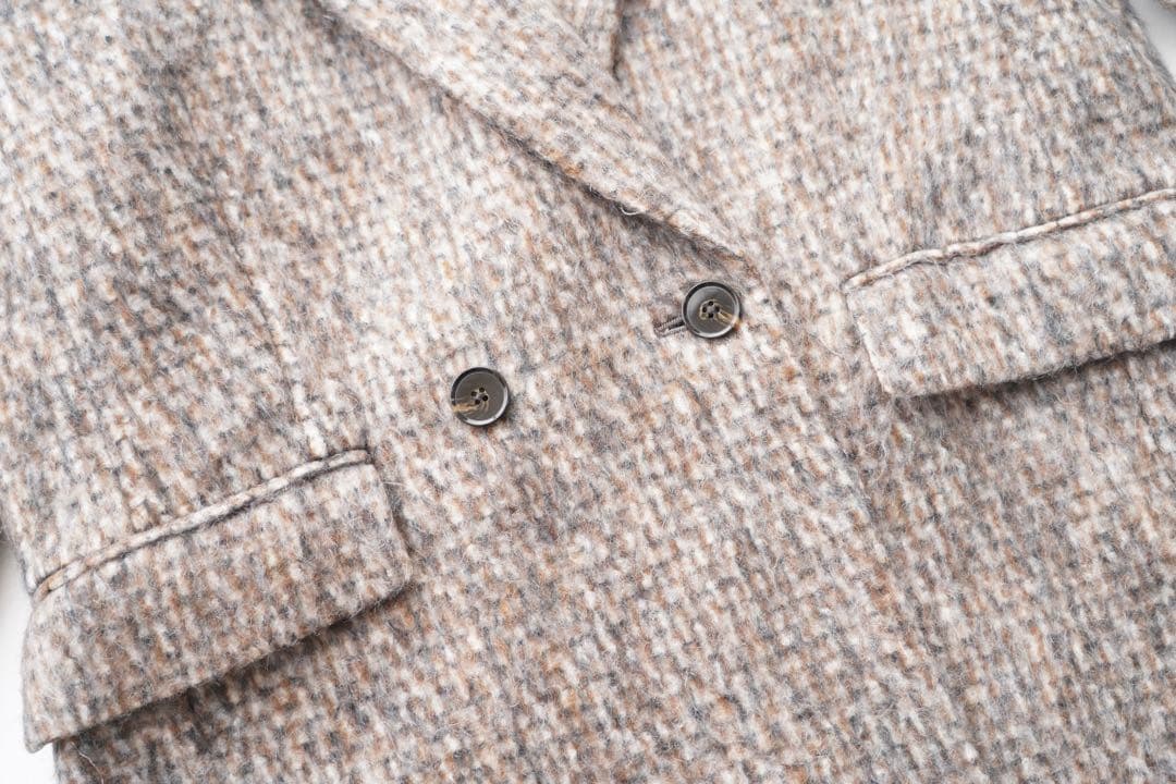 MACPHEE マカフィーモヘヤミックスシャギージャケットトゥモローランド 36