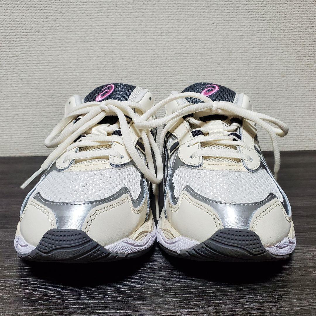 靴 ASICS GEL-NYC 2055 CREAM/CARBON 24.5cm