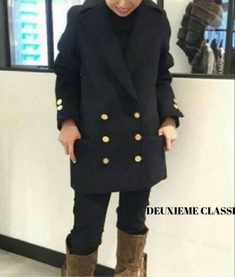 ドゥーズィエムクラス/ピーコート/Douxieme classe /札ボタンあり
