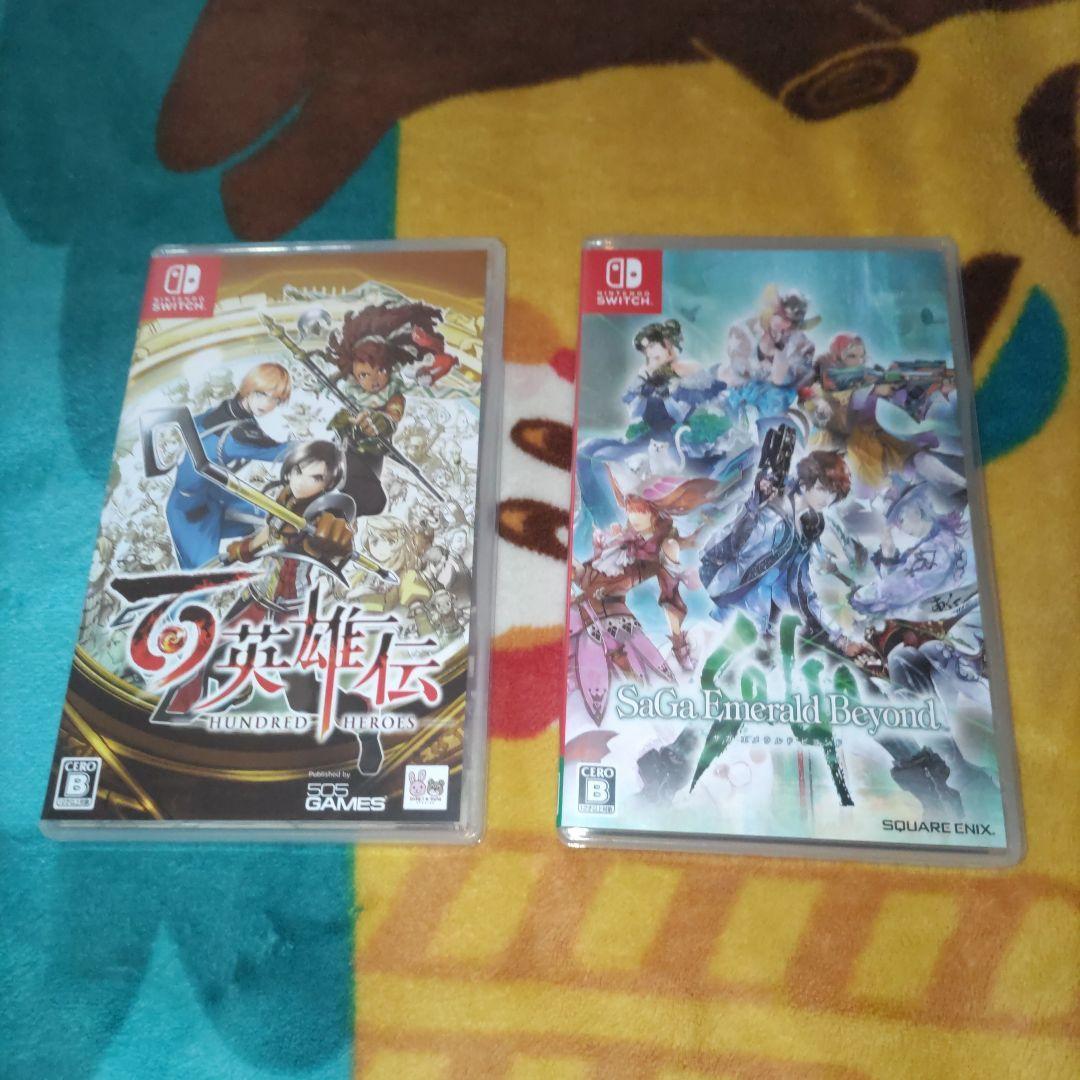 【中古】サガエメラルドビヨンド　百英雄伝 Nintendo Switch