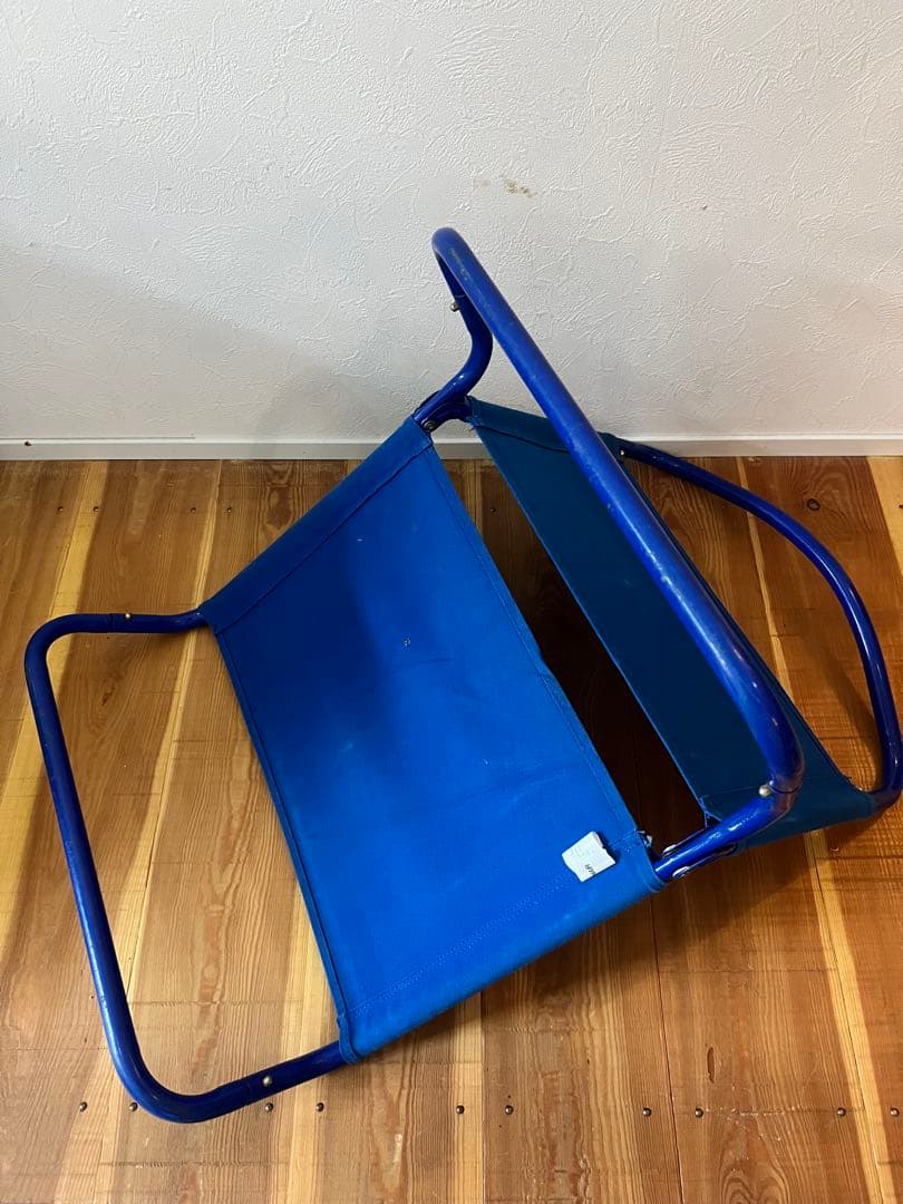 f*様 REI トラベルチェア 青 ビンテージ　貴重　美品