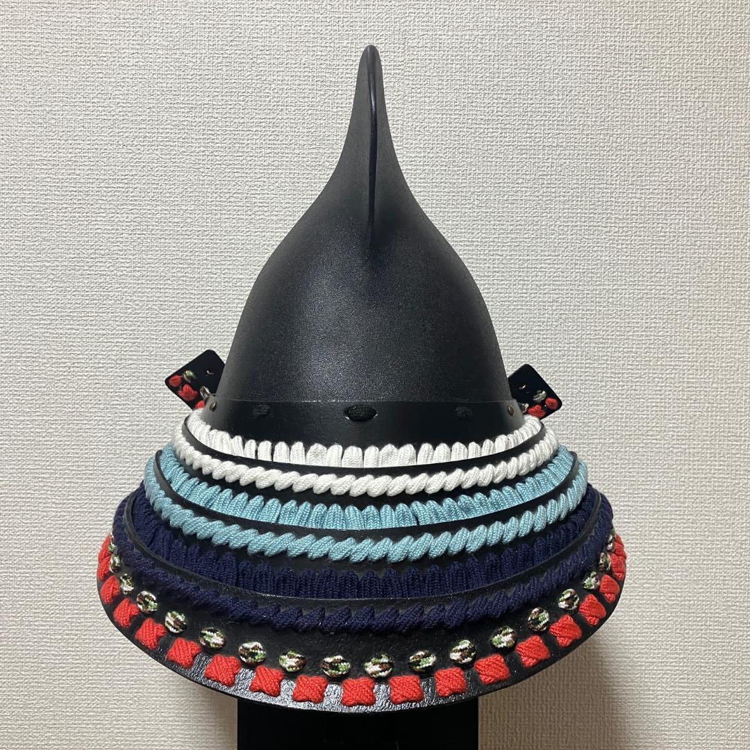 烏帽子形兜　樹脂製　甲冑　等身大　成人用　着用可能　当世具足