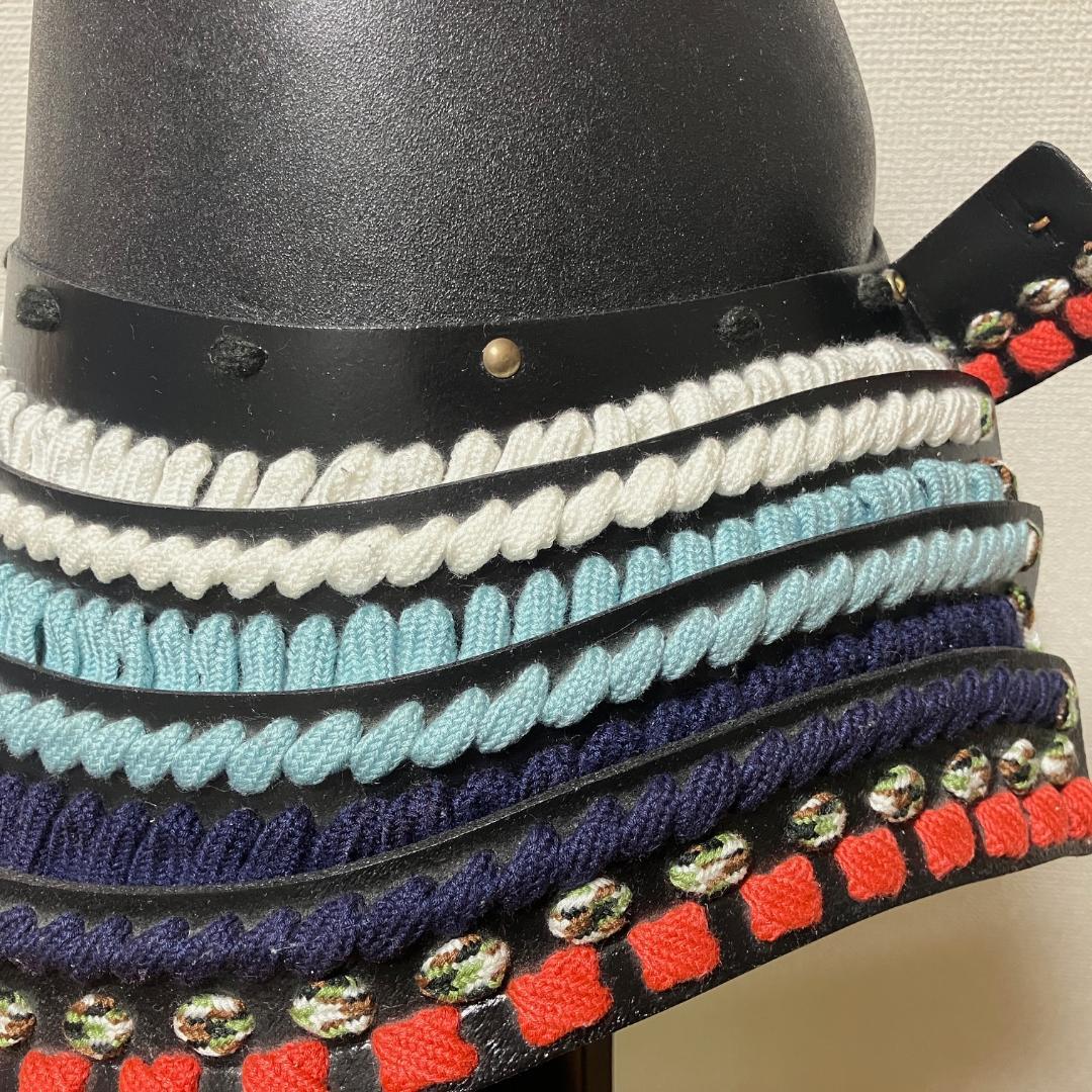 烏帽子形兜　樹脂製　甲冑　等身大　成人用　着用可能　当世具足