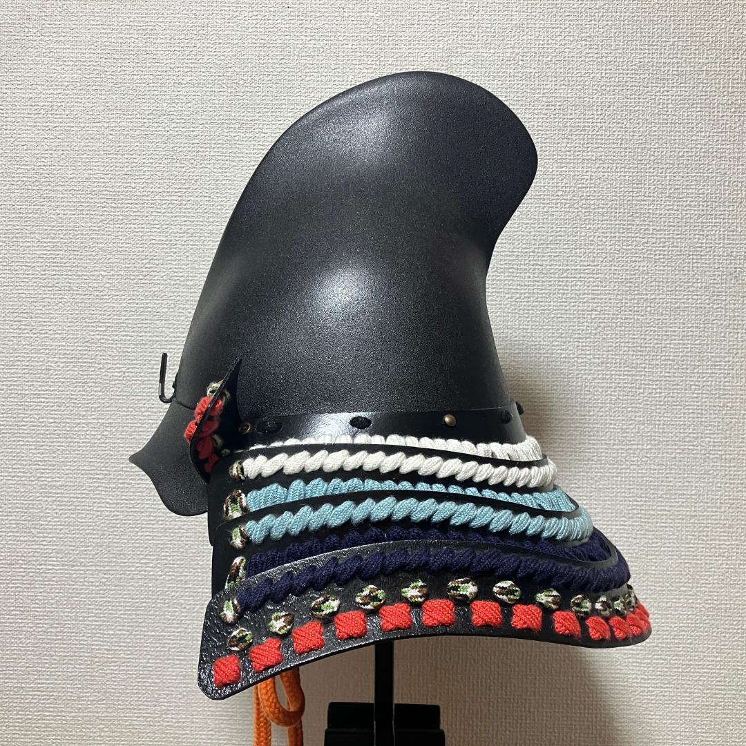 烏帽子形兜　樹脂製　甲冑　等身大　成人用　着用可能　当世具足