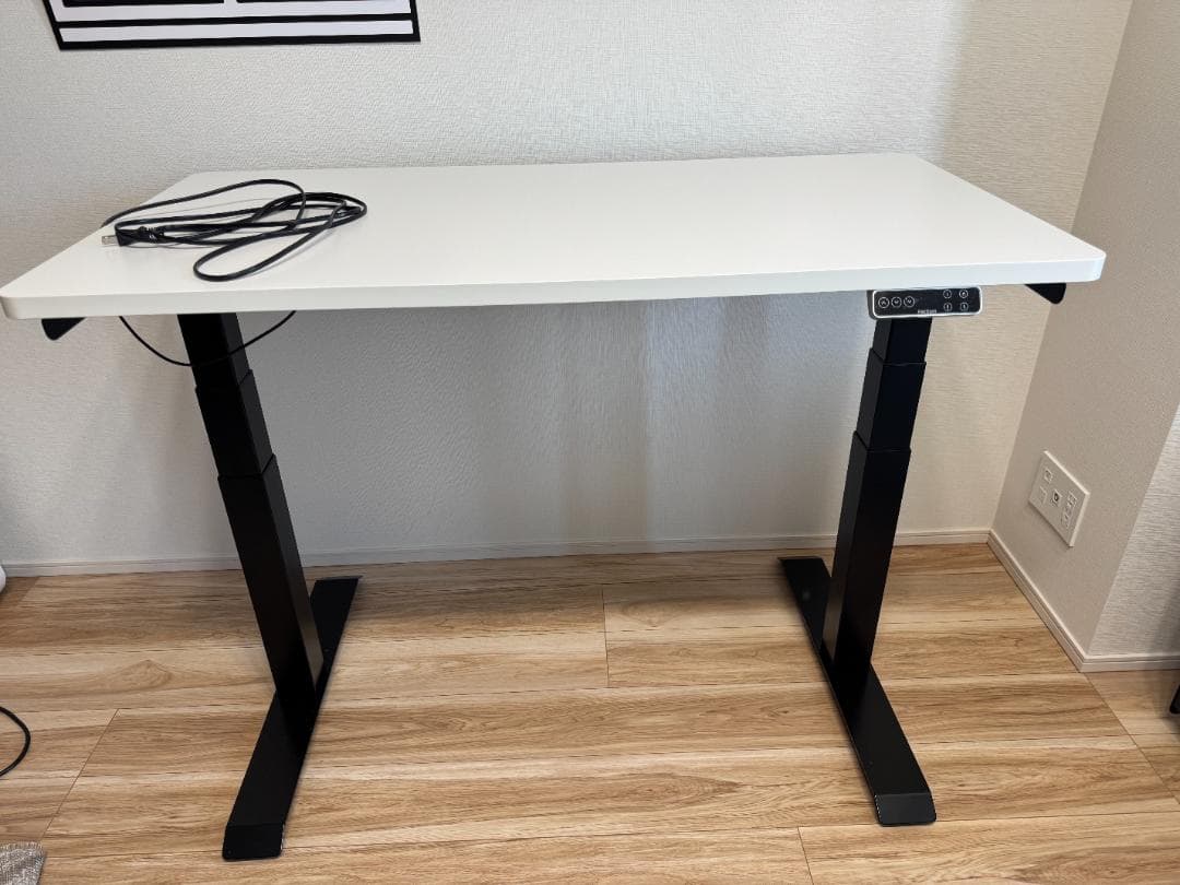FlexiSpot 電動昇降デスク ホワイト E7B