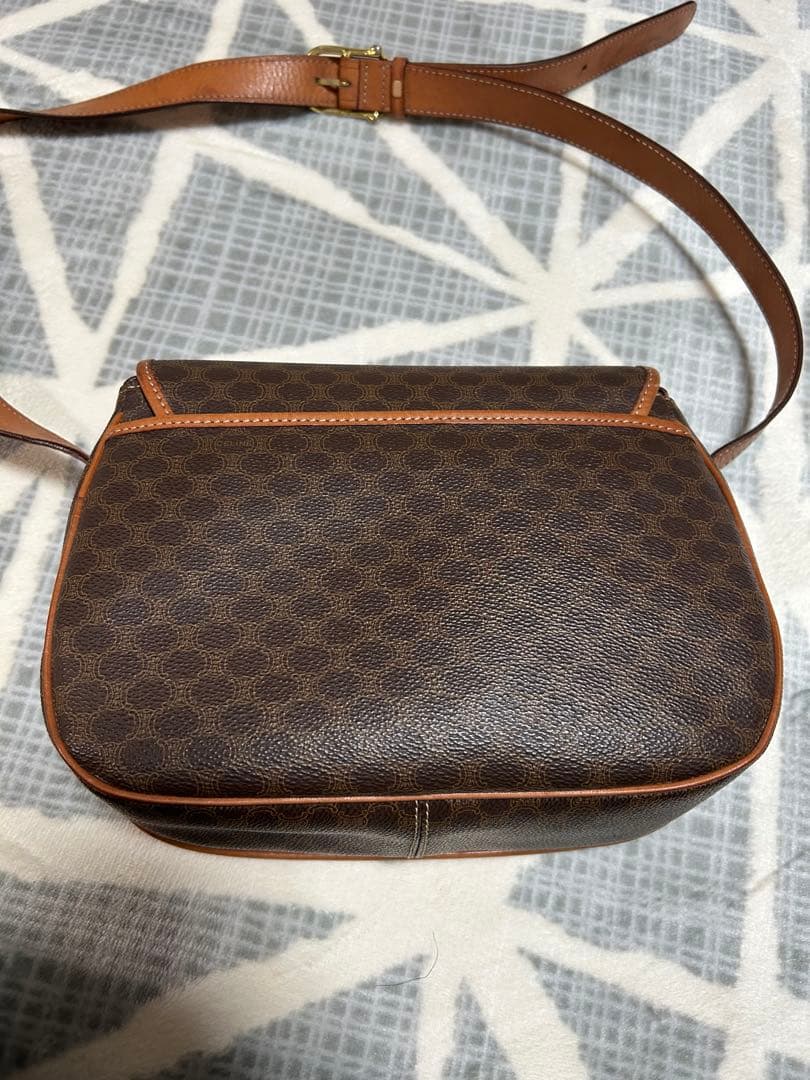 CELINE セリーヌ マカダム ショルダーバッグ