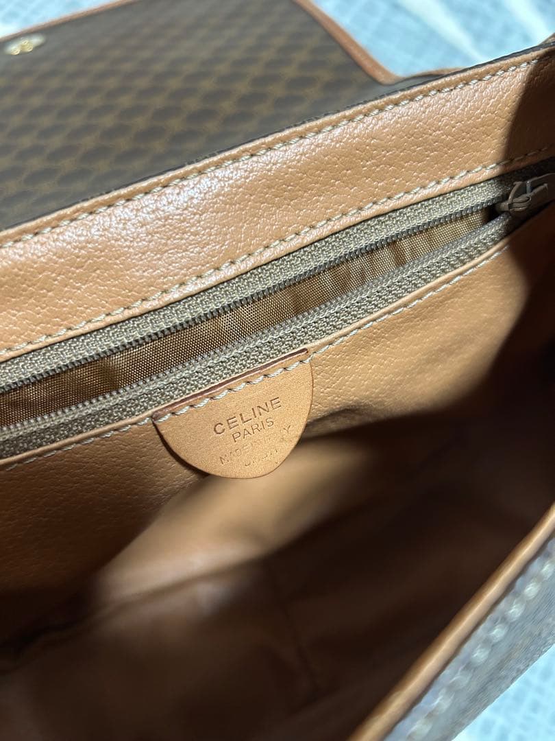 CELINE セリーヌ マカダム ショルダーバッグ
