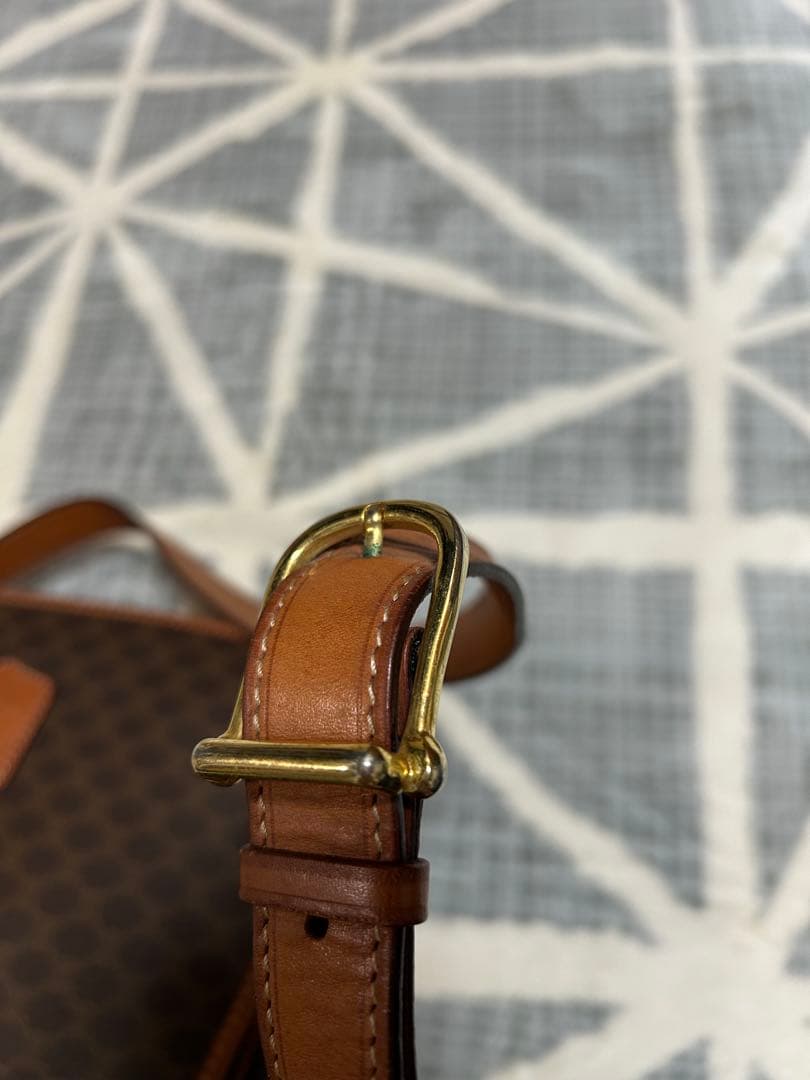 CELINE セリーヌ マカダム ショルダーバッグ