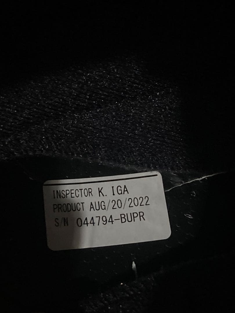 SHOEI グラムスター XL 2022年製 美品 ブラック 付属品完備