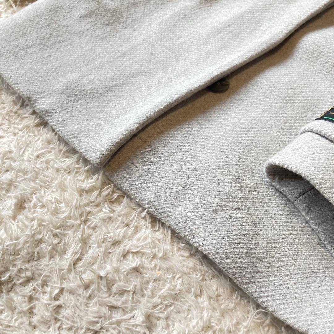 未使用に近い✨【完売品】プラステ　マンテコ　ノーカラーハーフコート　38M