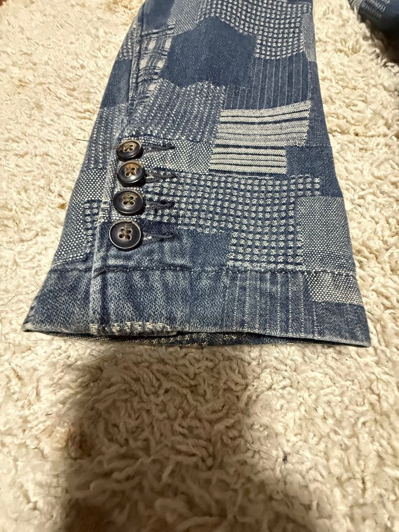 スコッチアンドソーダ　パッチワークジャケット