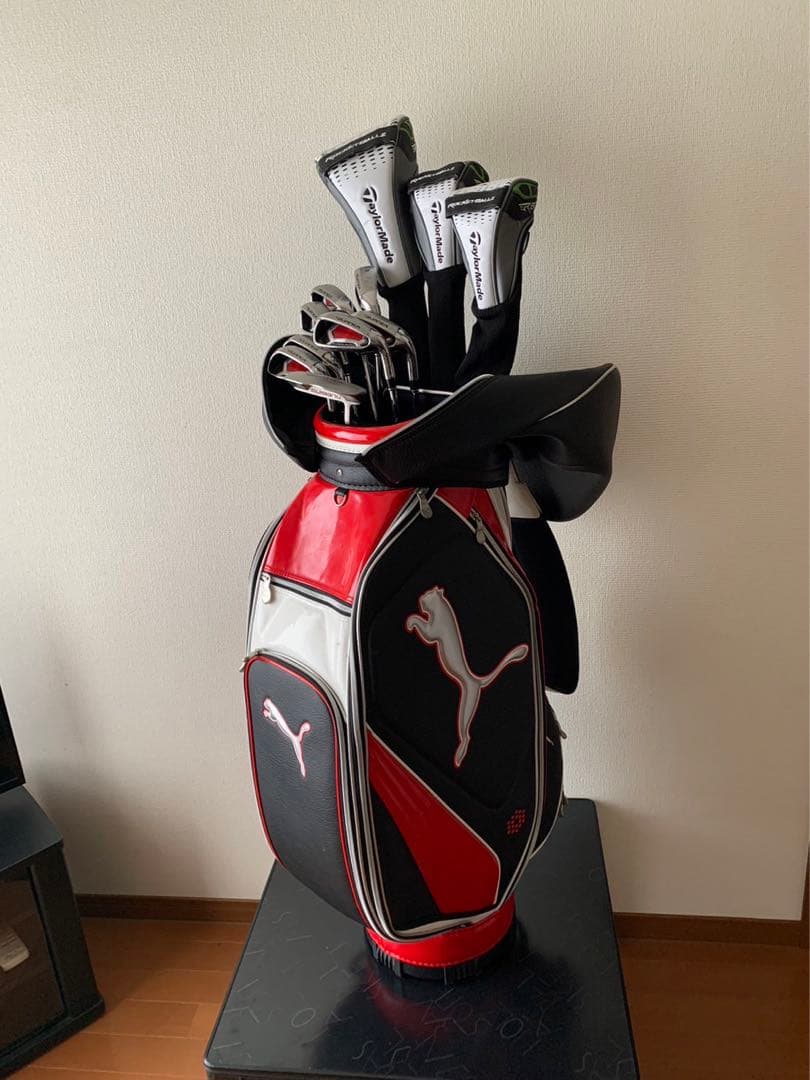 高級ゴルフクラブ バックセットテーラーメイド TaylormadeプーマPUMA