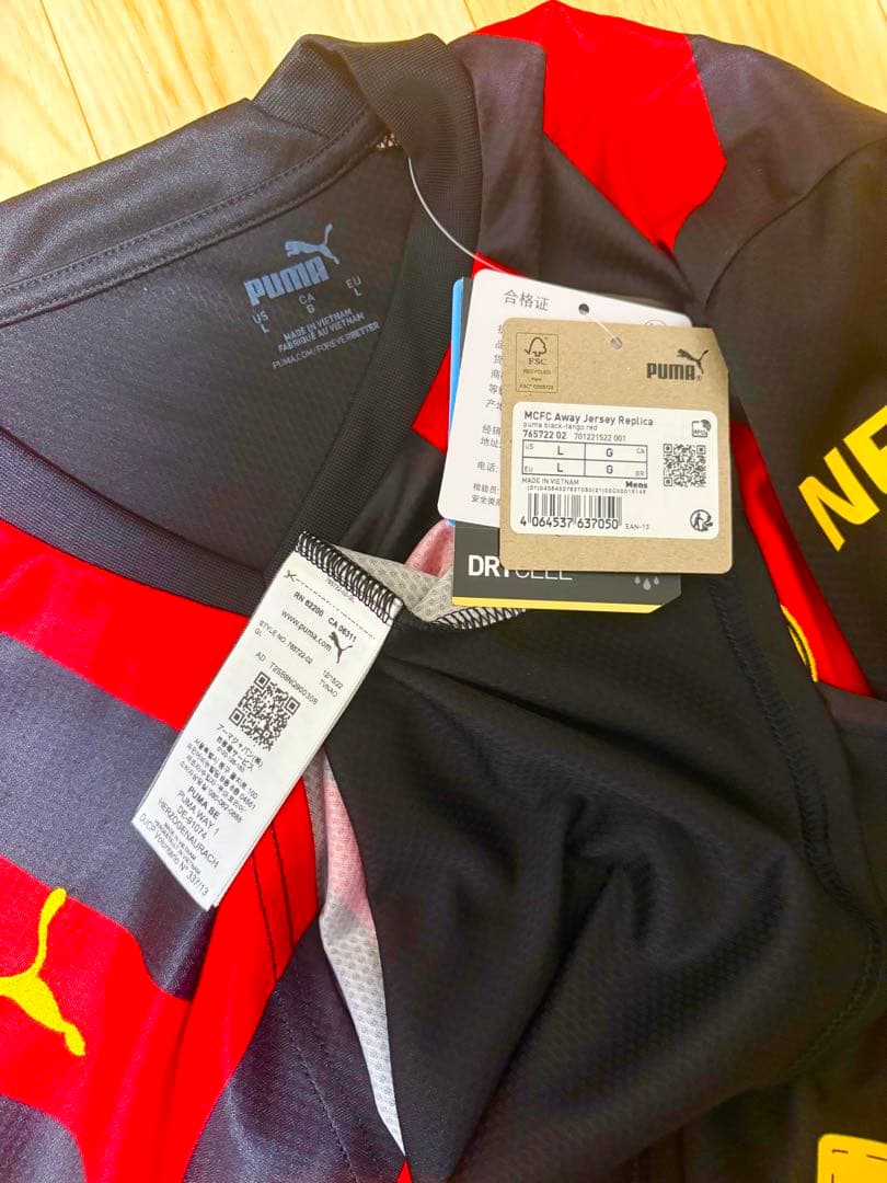 シ*ー様 【タグ付き】マンチェスターシティ 2022/23 マフレズ アウェイユ