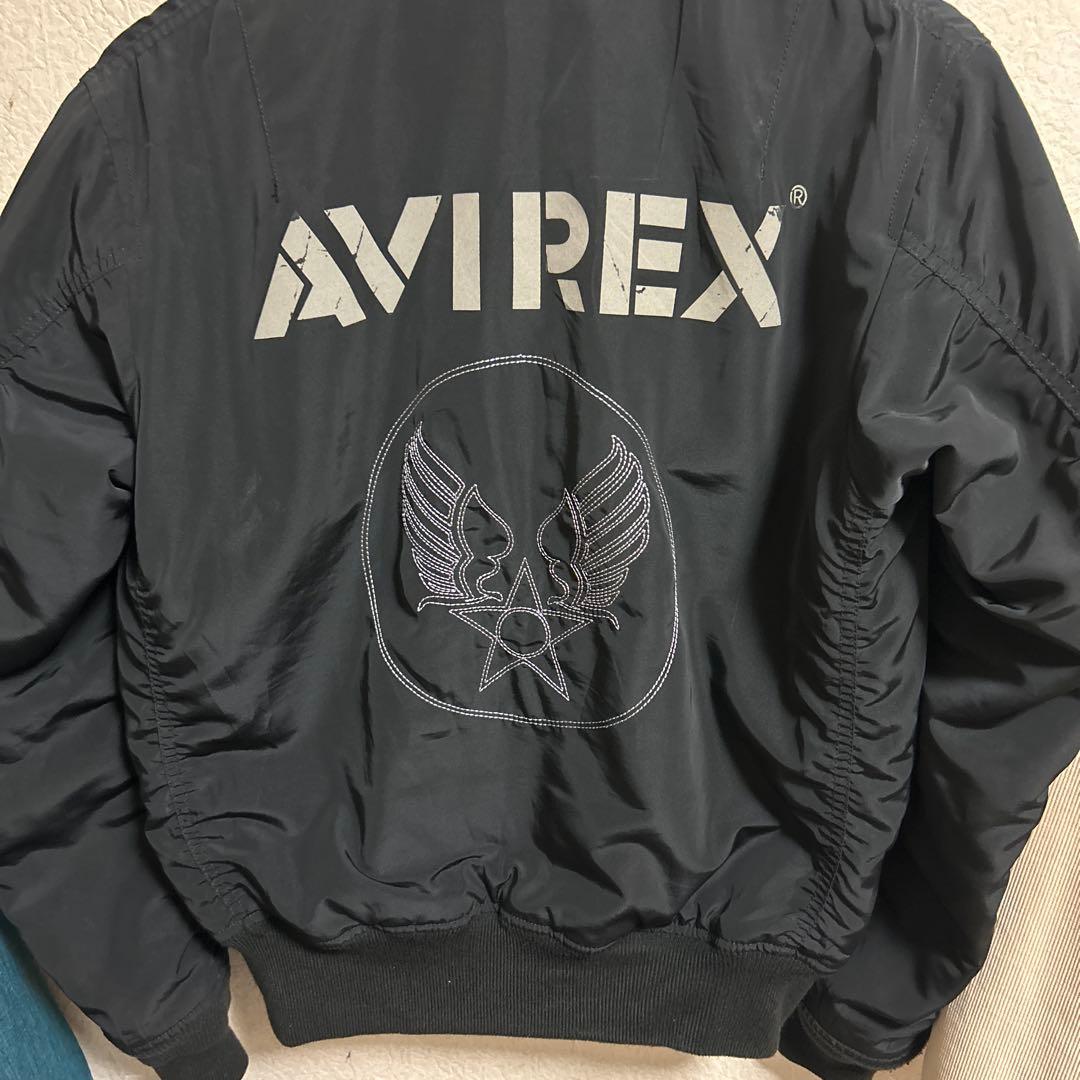 AVIREX MA-1 フライトジャケット　ブラック