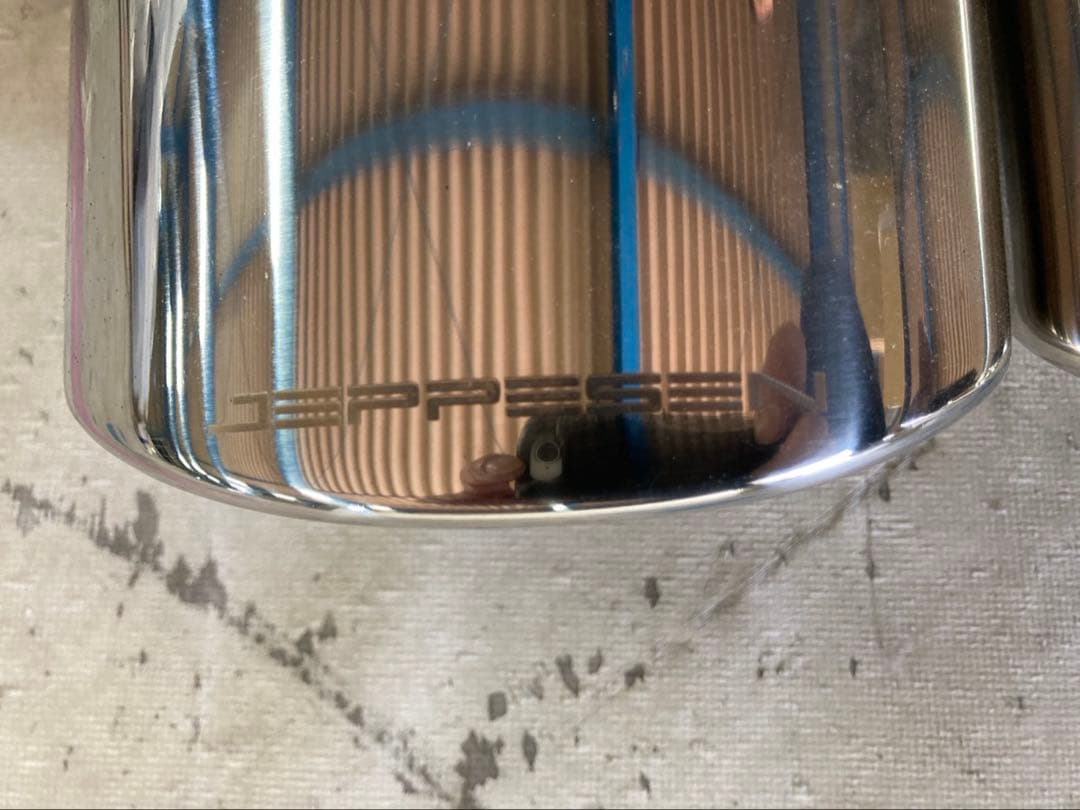 JEPPESEN ステンレス マフラー ダブルテール手渡し