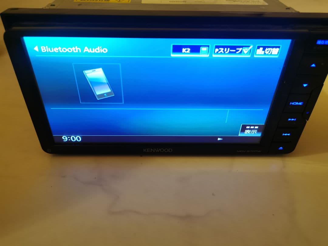 KENWOOD　カーナビ　MDV−S707W　2020年製