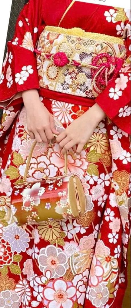 振袖　成人式　結婚式　謝恩会　フルセット