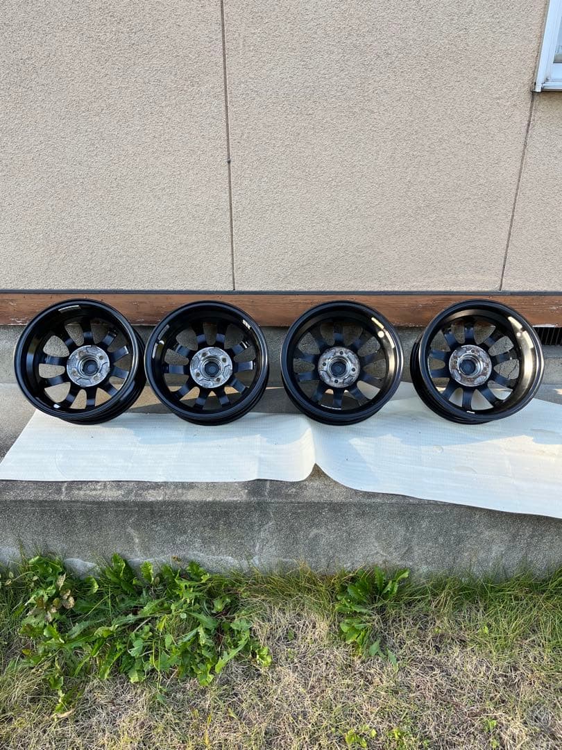 ブリヂストン LANX L5 ブラックホイール 14インチ　中古品