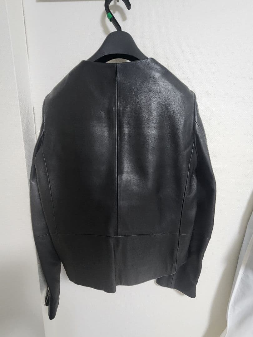 美品 UNITED ARROWS レザージャケット　ブラック