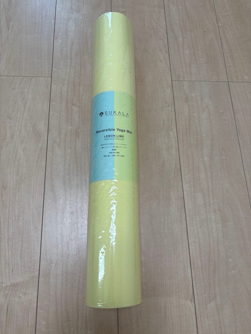 SUKALA リバーシブルヨガマット 156x61cm ケース付き