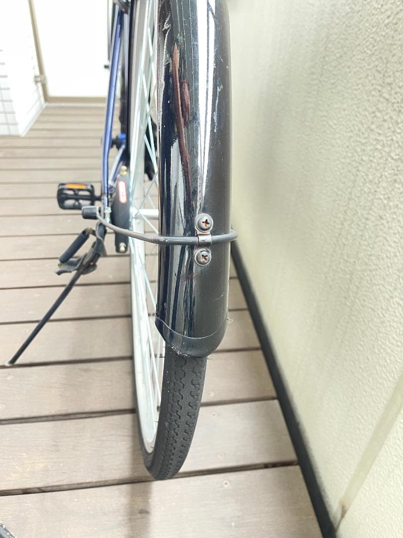 シティ 自転車 フルート27インチ ダイナモライト 変速なし　かなりきれい