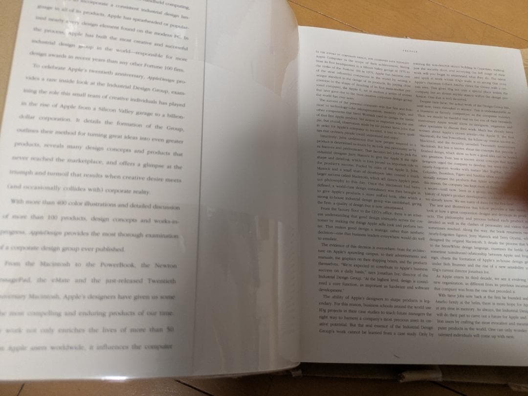 洋書 The Work of the Apple Industrial Design