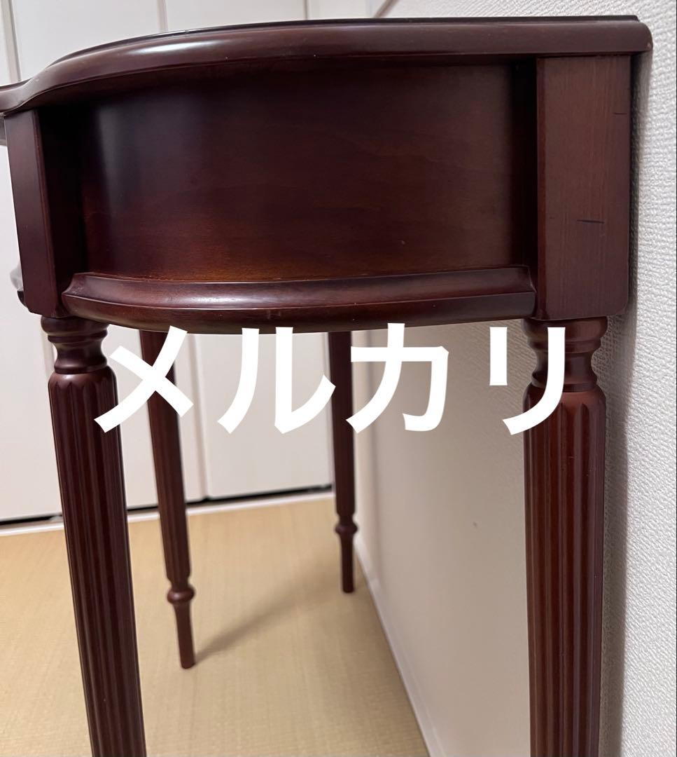 ノ*\"様 花台、サイドテーブル、カフェテーブルなど引き出し付き