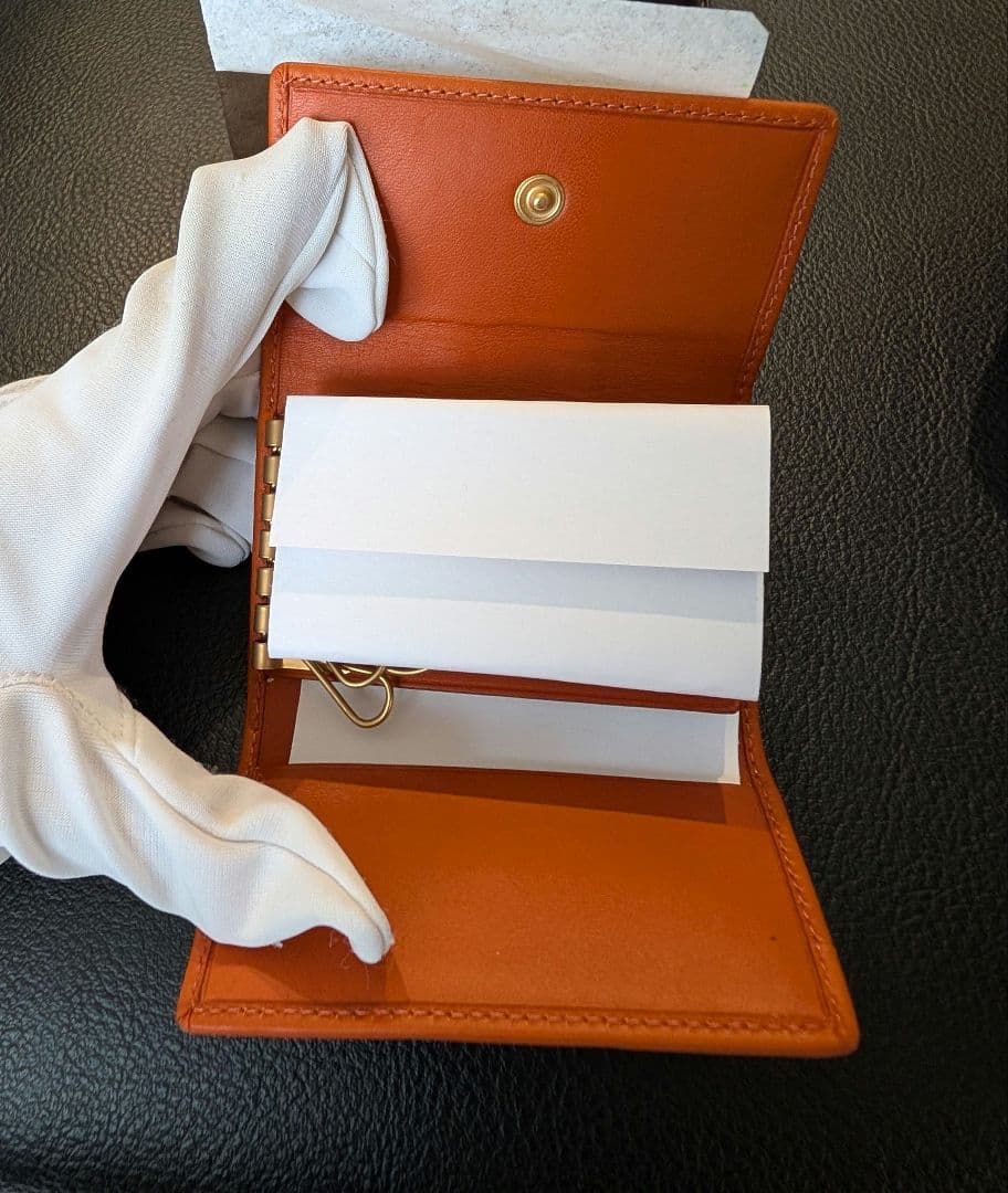 GUCCI グッチ 6連 キーケース オレンジ GGキャンバス レザー