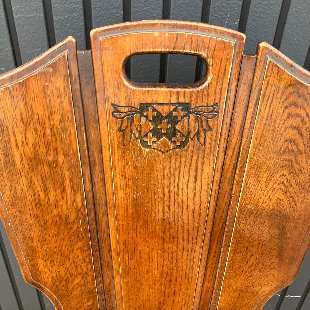 ② 北欧レトロ カリモク ルスティック 木製ダイニングチェア 古家具 ビンテージ