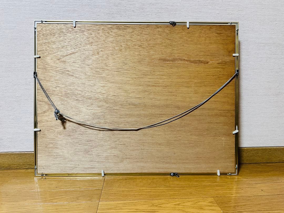 宮田三郎の木版画「長崎湾」