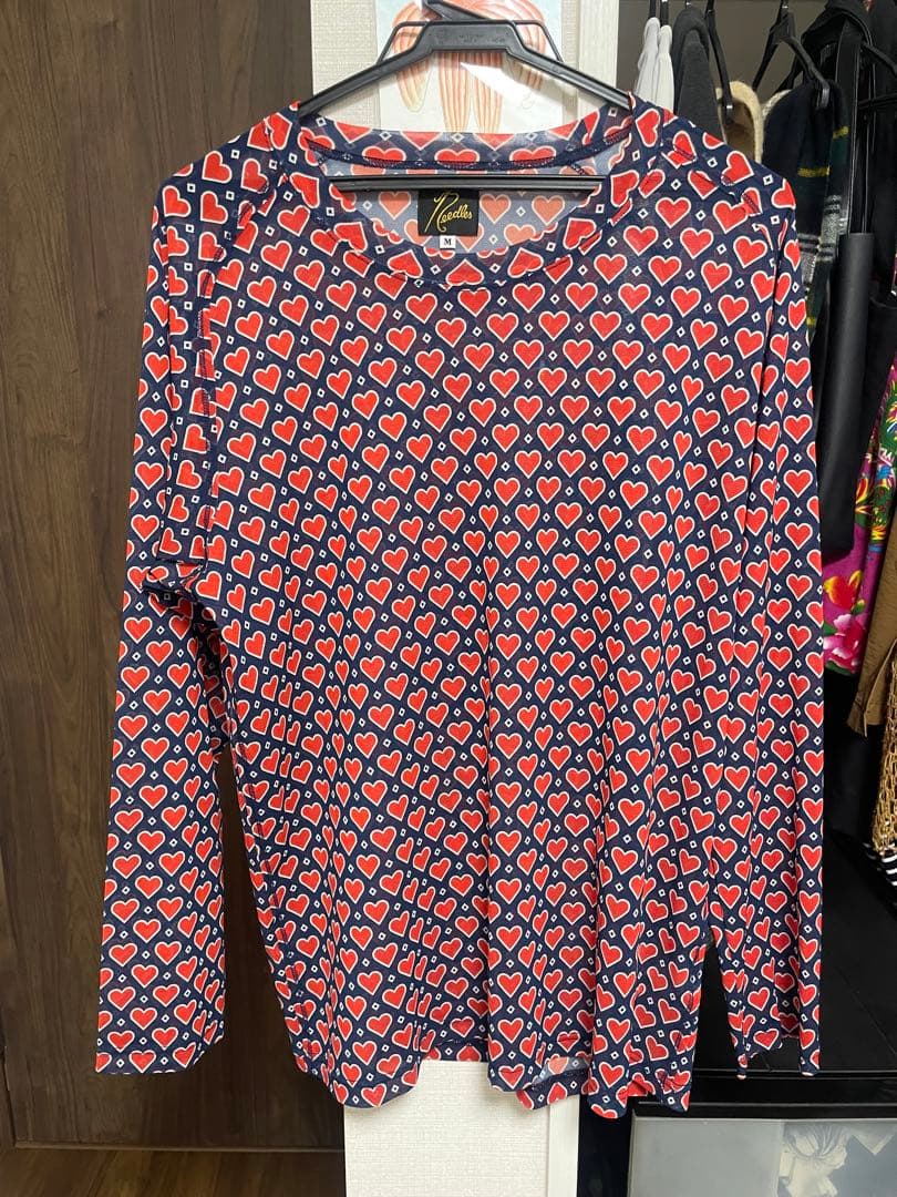 BEAMS BOYニードルスNEEDLES シースルーハートトップス