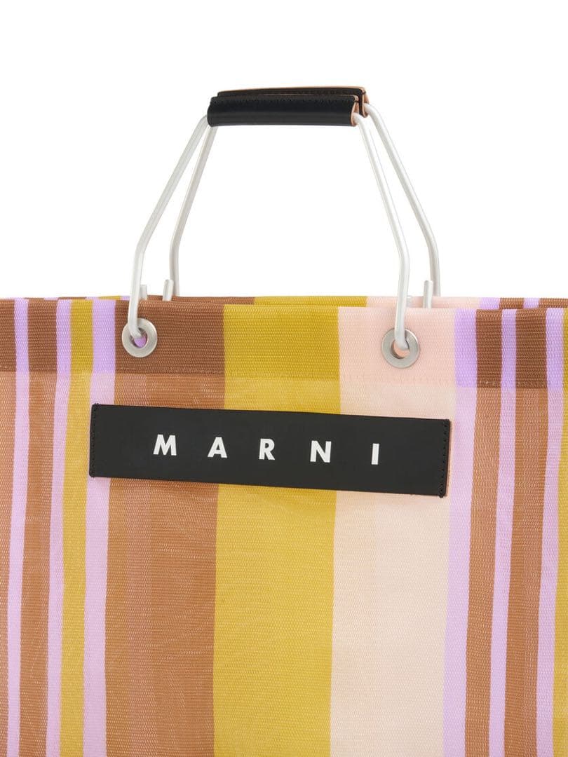 【美品】レーズン MARNI MARKET STRIPE BAG