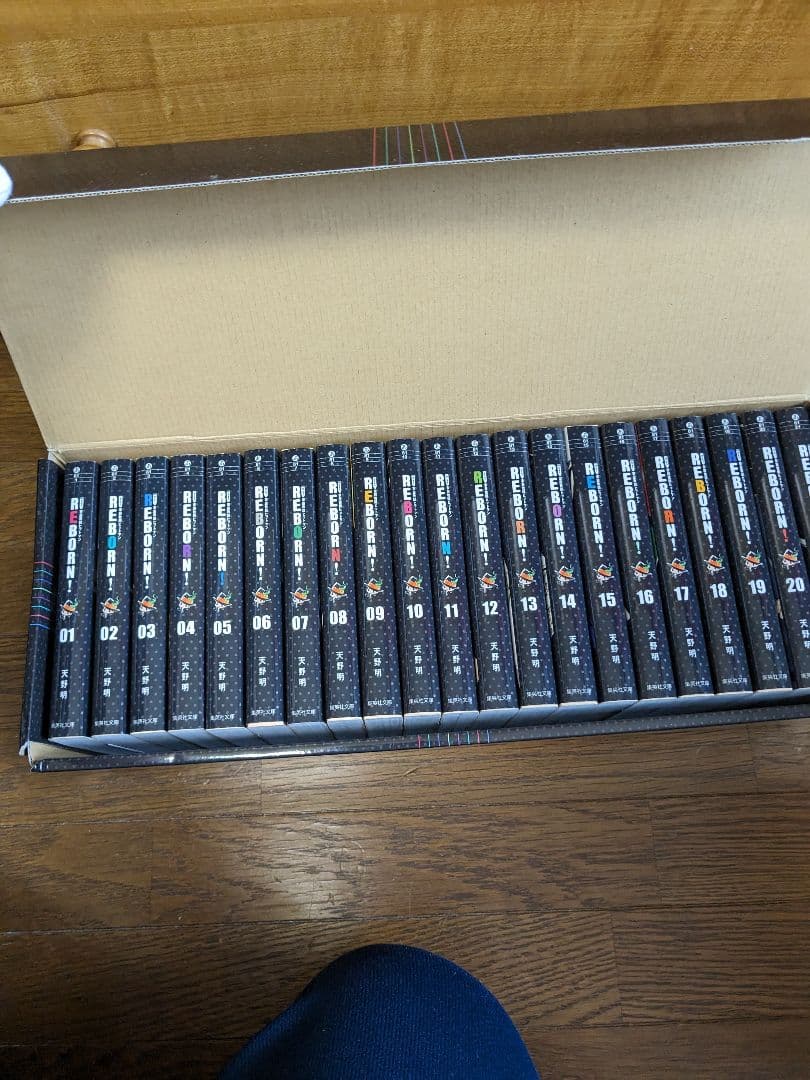 家庭教師ヒットマン リボーン 文庫 全巻化粧箱入り ＋ポストカード全種類付き