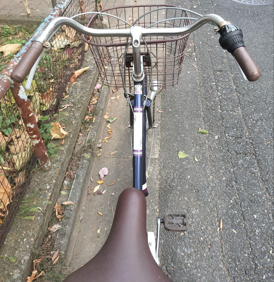 最終お値引♥【直接お取引限定】26インチ オートライト・ギヤ付自転車