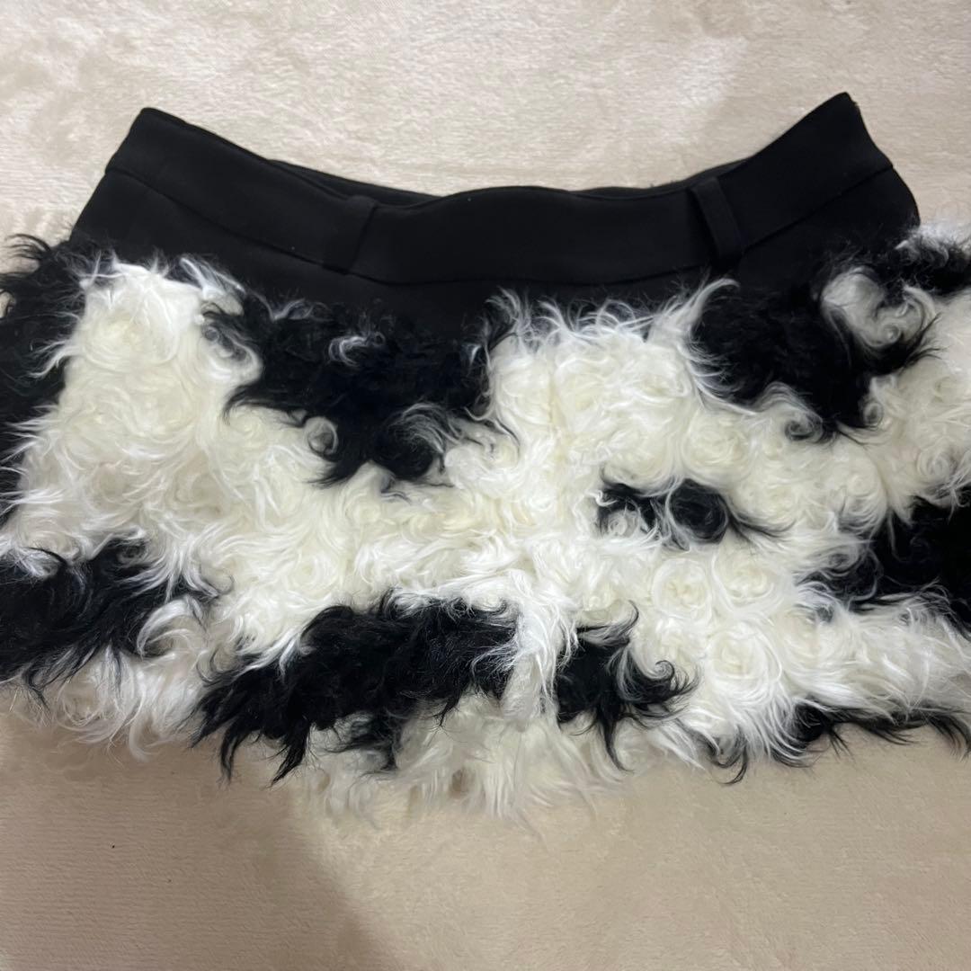 kiss the club ファーショートパンツ