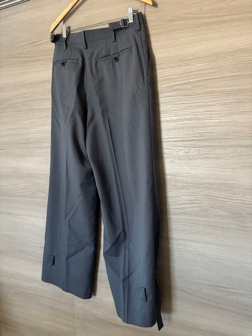 Tamme タム　パンツ　グレー　ワイド